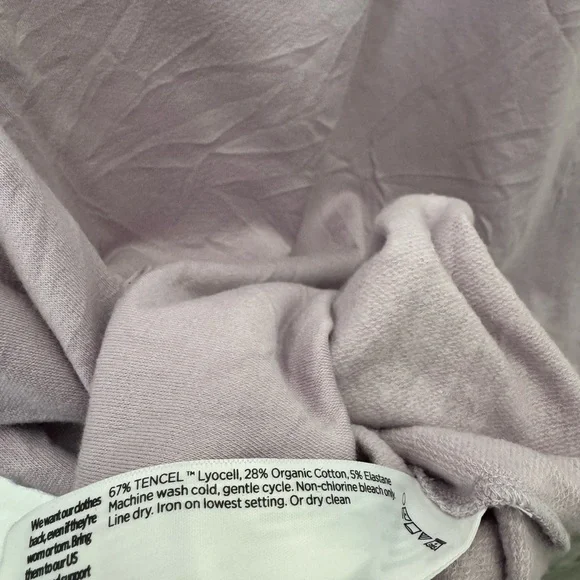 Eileen Fisher Lavender Turtleneck Sweater - Picture 5 of 8